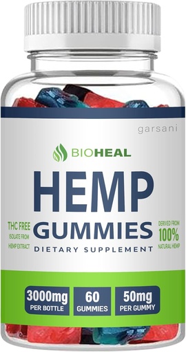 [BRSROAATBN6B6CI3] Bioheal Gummies - Bioheal Hemp Gummies (Single, 60 Gummies)