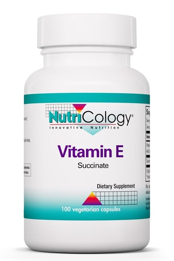 [BRSWIYQHPMIAOAIZ] Nutricology Vitamin E Succinate - 400 IU d-Alpha-Tocopheryl Succinate - Antioxidant & Energy Support - Dry Powder Vegetarian Capsules - Hypoallergenic Formula - 100 Servings - 100 Capsules