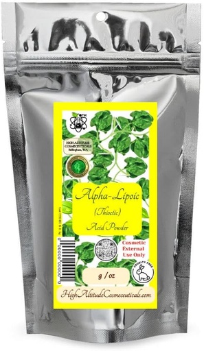 [BRSRMYA7BYGROYDH] 5g (0.18oz) Alpha-Lipoic Acid (ALA) Powder for Skin