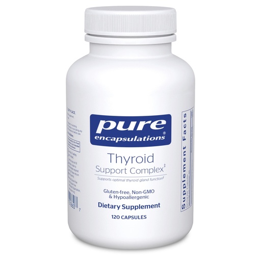 [BRSWIY37PNYRAAYZ] Pure Encapsulations Thyroid Support Complex - Supports Thyroid Health* - Antioxidant Infusion - with Ashwagandha & Iodine - Non-GMO & Vegetarian - 120 Capsules