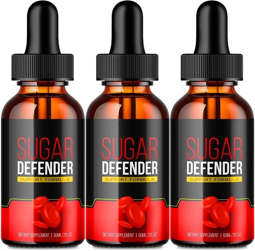 [BRSROAIKDMPBMF33] VIVE MD Sugar Defender Drops - Official Formula - Sugar Defender 24, Sugar Defender Liquid, Maximum Strength Sugar Defender Supplement with Hawthorn Berry Organic, Sugar Defender Reviews (3 Pack)