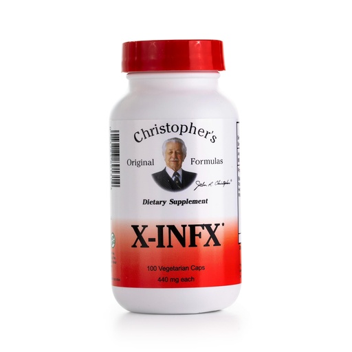[BRSWIZQMBADBE332] Christopher's Original Formulas X-INFX Formula, Natural Immune Support, 100 Caps