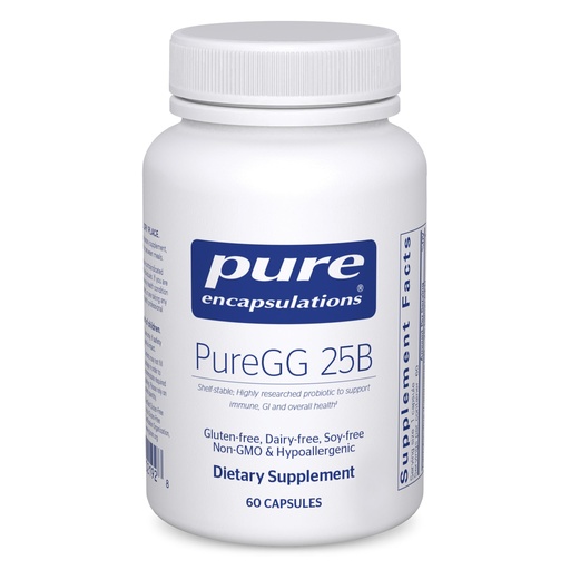 [BRSWGBIDDMPQKEYY] Pure Encapsulations PureGG 25B | Promotes GI and Immune Health Across All Ages | 60 Capsules