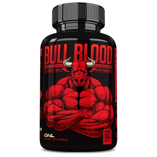 [BRSWGAL3PINAEHTK] ONL Bull Blood Testosterone Booster for Men - Male Enhancing Testosterone Supplement - Strength, Stamina & Endurance with Maca Root, Horny Goat Weed, Tribulus Terrestris & Tongkat Ali - 60 Ct