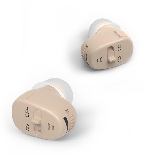 [BRSROAY5AB6AI2T6] Hearing Amplifier to Aids Hearing, Premium Comfort Design and Nearly Invisible (A Pair)