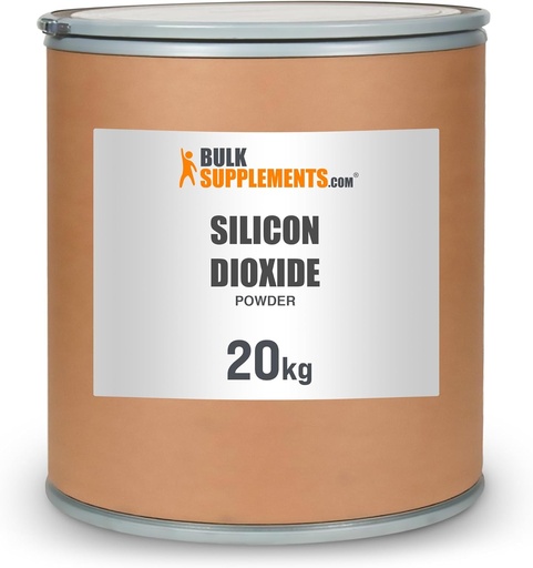 [BRSRE2YBAAIAYHTP] BulkSupplements.com Silicon Dioxide Powder (20 Kilograms) (Pack of 1)