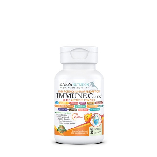 [BRSRAZY6OUFQKCDB] Quercetin 1,000mg, Vitamin C 1,000mg, Zinc 50mg, Vitamin D3 5,000iu, Selenium, Copper, Acerola, Ginger, Rutin, Bitter Orange, Rose Hips, Echinacea, Immune C Plus, 14 in 1 Immune C Plus (60 Count)