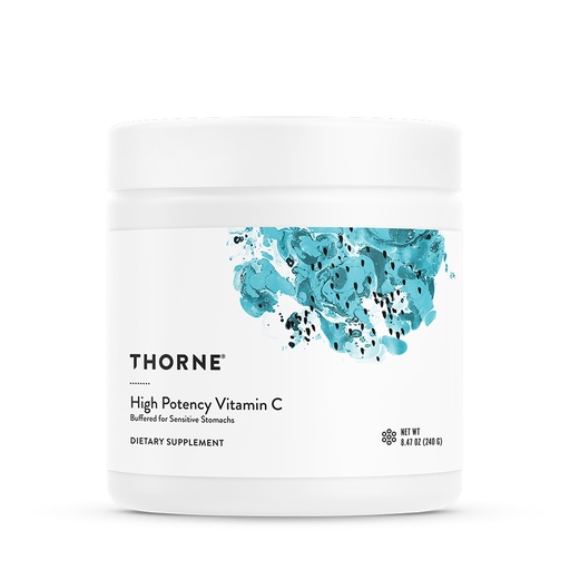 [BRSWIZYADEAAYGQZ] THORNE - High Potency Vitamin C - Ascorbic Acid with Calcium, Magnesium & Potassium - Healthy Immune Function & Antioxidant Support* - Third-Party Certified - Gluten, Dairy & Soy-Free - 42 Servings