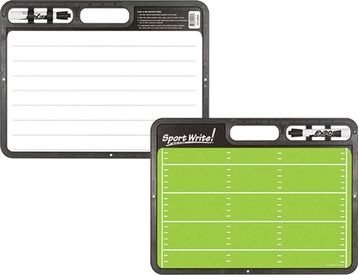 [BRSWIZQNCMORA23U] Pro Football Dry-Erase Board