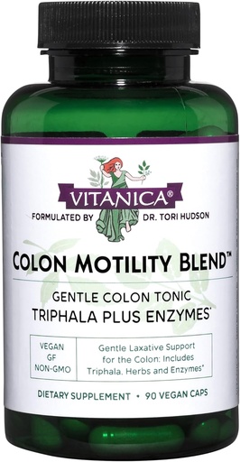 [BRSWIYYYAR5BUGY5] Colón vinica Motility Barreja, implementació de Colón, Vegan, 90 Capsules