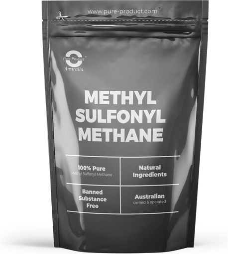 [BRSWYAILCJ5QGC36] Pure Product Australia Methyl Sulfonyl Methane (MSM), 200 grams 200 grams