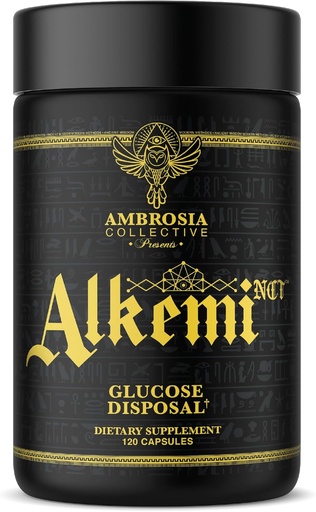 [BRSROGACCQNGEYDA] Alkemi NCT® - Support Agent with Berberine, ProCynCi® Cinnamon Extract, Chromium Picolinate, InSea2®, and GlucoVantage