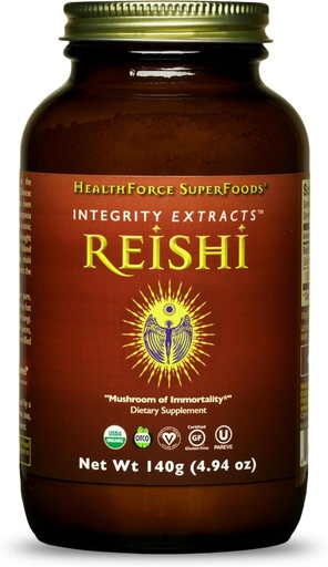 [BRSWGBDYDN7Q4333] HealthForce SuperFoods Integrity Extracts Reishi - Powder - 140 Grams