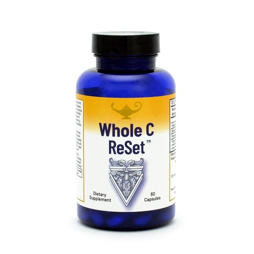 [BRSWYZT7CJYWYDT3] RnA ReSet Whole C Reset – Vita-C Fruit Blend with Bioflavonoids & Polyphenols, Organic Vitamin C Complex, Immune Support, NSF Contents Certified (60 Capsules)