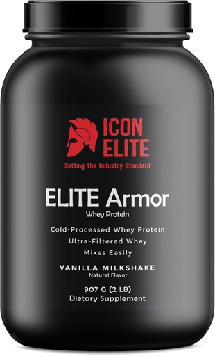 [BRSRAZIHAUJWAYLV] Elite Armor Whey Pro 2LB Vanilla Milkshake