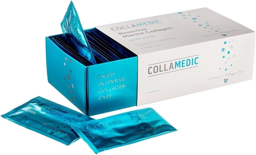 [BRSRMCQYOIOQGCDD] Pure Wild-Caught Hydrolyzed Bioactive Marine Collagen - Natural Protein Supplement for Skin, Hair, Nails - Anti-Aging Formula, Non-GMO, Gluten-Free, 1-Month Supply, 5000 mg, 30 Sachets