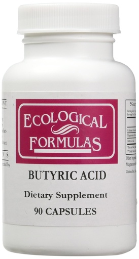 [BRSWIYTYO4HBOFDG] Ecological Formulas Calcium Magnesium Butyrate (Btyric Acid), Supports Gut Health. 1-Pack, Cream, 90 Capsules