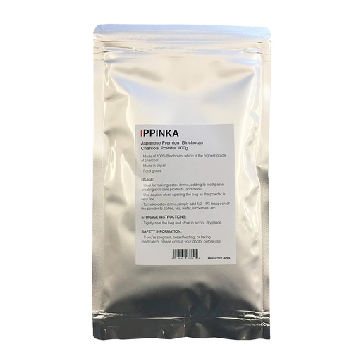 [BRSWGGABOENGMG3X] Japanese Premium Binchotan Charcoal Powder 100g
