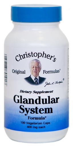 [BRSWIY37BF7GK2I3] Dr Christopher's Formula Glandular System, 100 Count