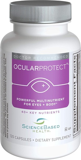 [BRSWIYI4BUDA2GTC] OcularProtect Whole Body Formula - Specialized Eye & Body Multinutrient - 120 Capsules