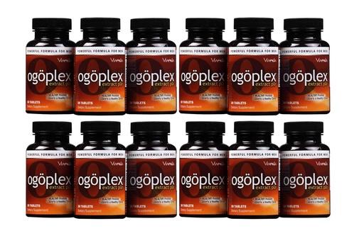 [BRSWGBI6OYCRGG3X] ogoplex® | Male Prostate Health and Urinary Support Supplement with Graminex® Swedish Flower Pollen, Saw Palmetto, Phytosterols & Lycopene - 1 Month Supply (12 Pack)