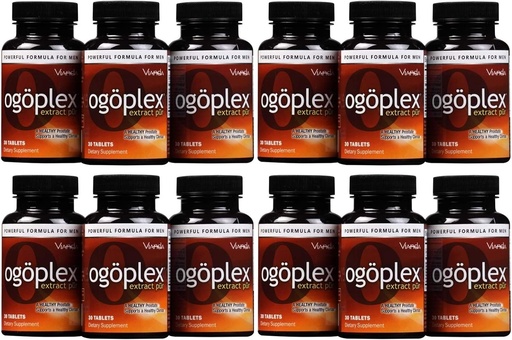 [BRSWGBI6OYCRGG3X] ogoplex® | Male Prostate Health and Urinary Support Supplement with Graminex® Swedish Flower Pollen, Saw Palmetto, Phytosterols & Lycopene - 1 Month Supply (12 Pack)