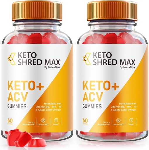 [BRSROCTRBB7RYC3O] NutraRize (Pra de 2 Keto Shred Max Keto + ACV Gamets, fórmula per a Pesos avançats, Keto Plus suplementaris, Gomitas Reviews (120 Gmmies)