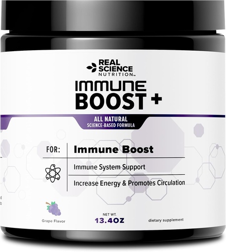 [BRSWY2YRBVYWEF37] Immune Boost Plus | Natural Immunity Formula, Boost Immune System Health and Wellness, More Powerful Than Elderberry, Zinc, Echinacea - in a Fast Acting Powder