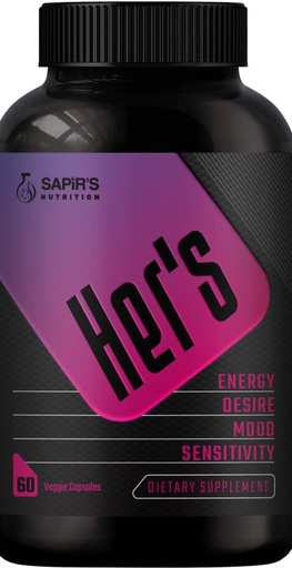 [BRSRMZ36AV5AA2DX] Female Libido Booster for Women - Increase Passion, Desire & Excitement - Relieve Stress, Reduce Dryness & Heighten Sensitivity, Her's Hornygoatweed Energy Supplement for Women in the Mood Enhancer