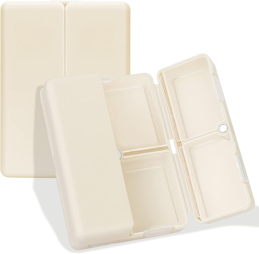 [BRSWYAANAAMRM2TK] FY Daily Pill tổ chức, 7 lần so sánh giữa các trường hợp của Pill Pill Pill Piganzer, [Fold Design] Hộp thuốc cho Purse 300 để tổ chức kẹo dẻo, Dầu ganCod, supplements và thuốc men trắng