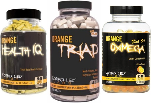 [BRSWYEIYOF5BY232] مجموعة الصحة العامة، 45 من طراز Orange Triad، 90 كونت Orange Health IQ، 120 الكونت أورانج أوكسيميغا للنفط في الأسماك، ومبنى الموصلات واستردادها للرجال والنساء