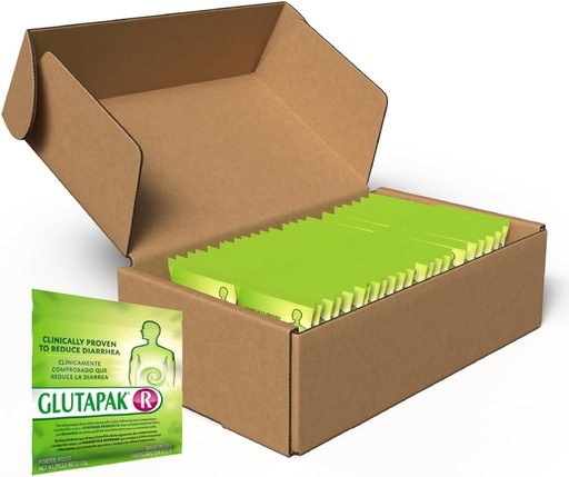 [BRSRAZIDO4PWMGQZ] Bộ phân phối sức khỏe (L-Glutamine & Lactobacillius reutelus – Hỗ trợ Gutliend, vi sinh vật cân bằng & Nutrient Absoption – 15g Sachts, 50-Pack, Gluten & Lactase free