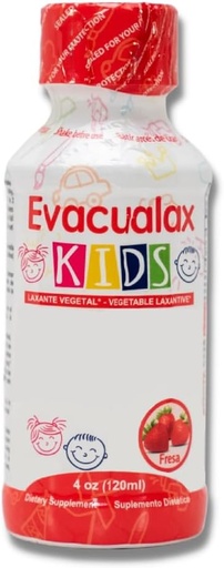 [BRSWYZIYCANBSEYZ] Kids Liquid Strawberry Flavor - Laxative Vegetal 100% Natural - Support Digestion - Constipation Relief - Stool Softener - Intestinal Regularity - Senna Leaves Prune Juice - 4 oz