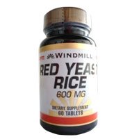 [BRSWIYYLBACGC3QZ] Windmill Red Yeast Rice 600 mg Tabs, 60 ct