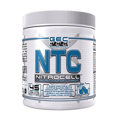 [BRSWGZLYOIFRY2AY] GEC NTC NITROCELL 4X CREATINE QUAD PACK