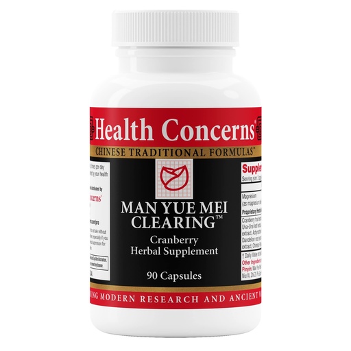 [BRSW2FL4BEFR6D37] Health Concerns Man Yue Mei Clearing – Cranberry Supplement for Urinary Tract Health & Bladder Cleanse – Kidney Support Formula – Chinese Herbal Supplement with Corn Silk – 90 Capsules