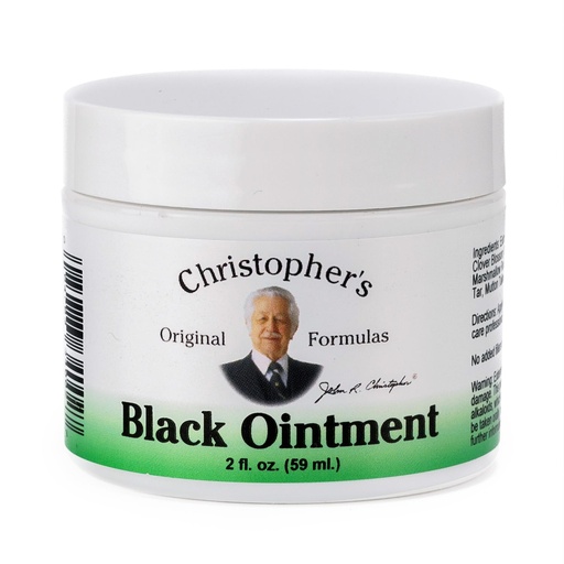[BRSWIYQ2DMBGCGDU] Christopher's Original Formulas Black Drawing Ointment, Natural Herbal Drawing Salve Ointment, 2 oz