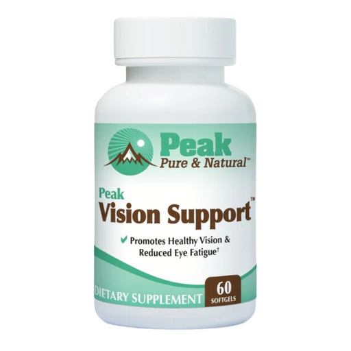 [BRSRAGTRPMFAEAAZ] Peak Vision Support Eye Health Supplement – Lutein and Zeaxanthin Supplement for Eye Fatigue, Blue Light Protection - Promotes Healthy Eyes and Clear Vision (30 Servings)
