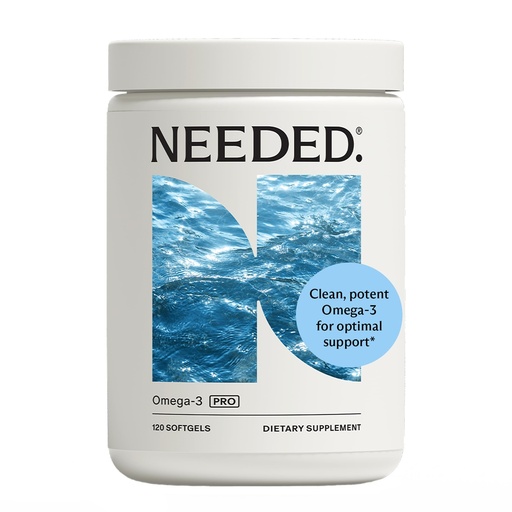 [BRSRAYDYOF5R6CDF] Prenatal Omega-3 Pro - High Potency Dose of Sustainably Sourced Fish Oil, 1000mg DHA, 1000mg EPA, Encased in a Gelatin-Free, Plant-Based Softgel Shell 120ct