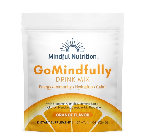 [BRSRAFT7OEDQK2TF] GoMindfully Orange Super Calm Magnesium Powder Drink Mix for Hydration, Recovery, Immunity and Energy with Trace Minerals, Essential Vitamins, L-Theanine and B Vitamin Complex