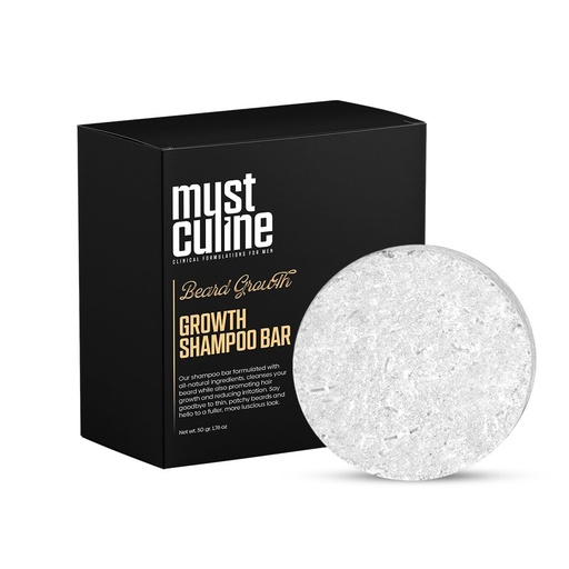[BRSRO2QBDIFBUCDL] Beard Shampoo Bar, 1 Package, Unscented, Supports Beard Growth and Nourishment,Mustache Roots, for Men