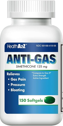[BRSWY2QOOB5WEAA2] HealthA2Z® Gas Relief Simeticone 