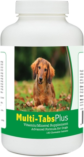 [BRSWKHY3BEIWO3QY] Healthy Breeds Dachshund Multi-Tabs Plus Chewable Tablets 180 Count