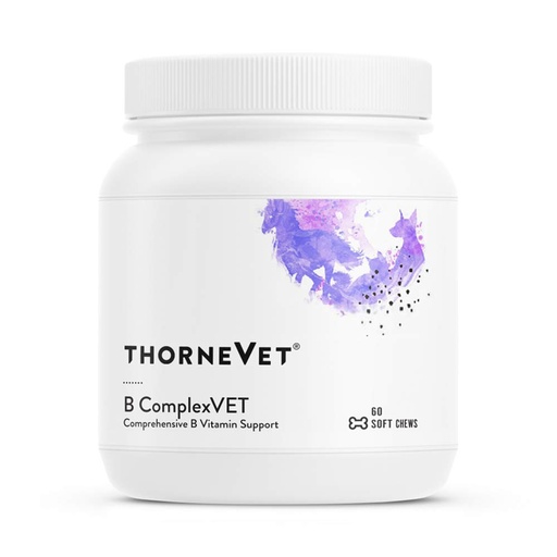 [BRSWYAYZCEPWAAA2] ThorneVET B ComplexVET – Vitamin B Complex Support for Dogs & Cats - 60 Soft Chews