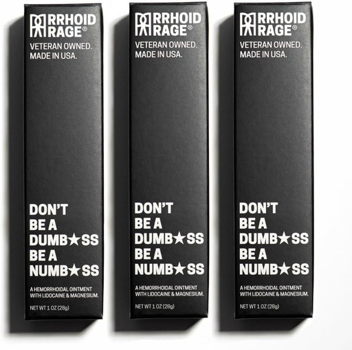 [BRSROZIFCIOQKYI7] Ointment - Lidoka ilə Fissure və Hemoroid müalicəsi, Aloe özü, maşın sulfate, Balsam Fir, Buching, Swelling və Maksimum Ağrı Yardım (3-Pack)