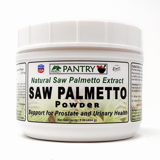 [BRSRMGQFCICAYGTZ] Dogzymes Saw Palmetto Powder - Eases The Urinary Difficulties That Develop When an Enlarged Prostate Obstructs Urine from Exiting The Bladder