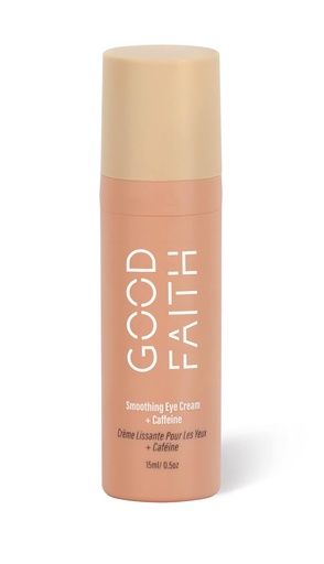 [BRSW2ELYOINQIYA7] Smoothing Eye Cream with Caffeine - 0.5 fl. oz - Helps Hydrate & Brighten Dark Circles - Reduces Fine Lines - Vegan - Cruelty Free