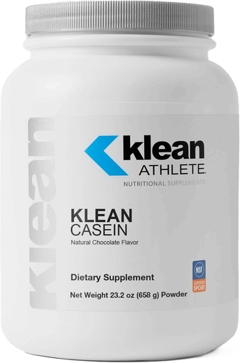 [BRSROEL2OYCRYETO] Klean Athlete | Klean Casein Protein | Designed to Help with Recovery and Reduce Muscle Breakdown.* | NSF zertifiziert für Sport | 23.2 Unzen | Natürliche Schokolade Geschmack