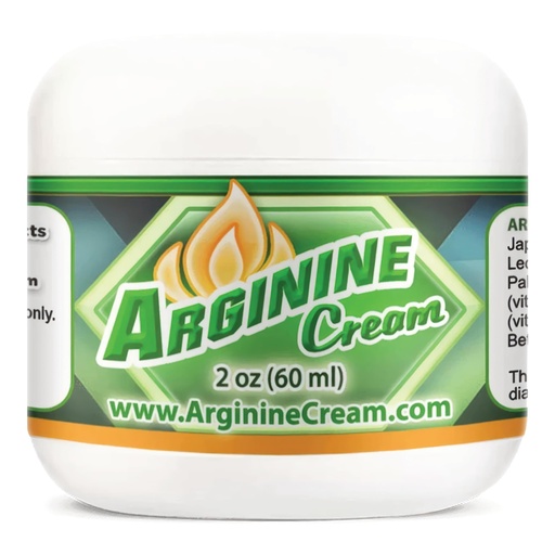 [BRSROAL6BAORYADK] Arginine Cream - 2 oz - L-Arginine Nitric Oxide Support Supplement for Men & Women - Unscented