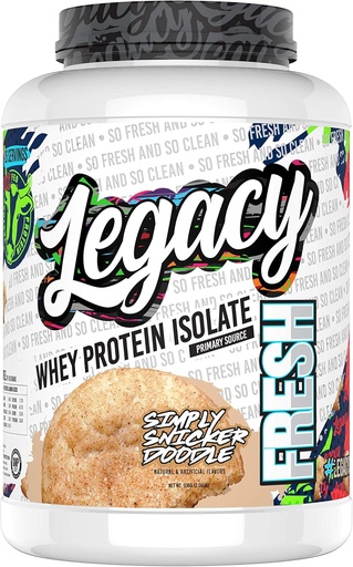 [BRSWGCQBOVYGOELJ] Fresh Whey Protein Snickerdoodle 2lb | 26g Pasture Fed Premium Whey Protein | High protein + Amino Acids.